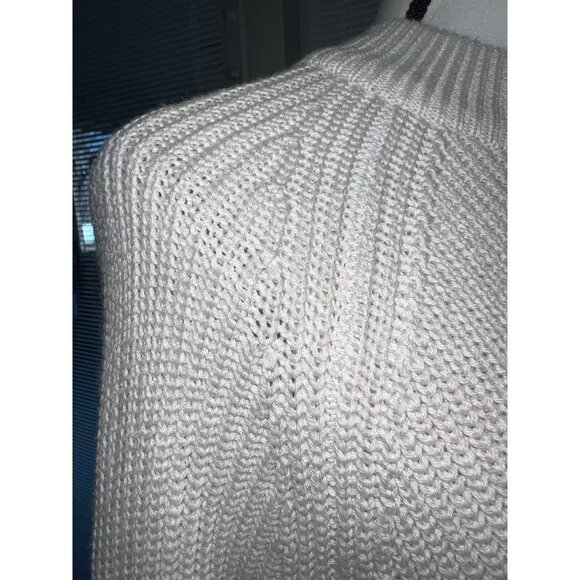 H & M Basics Beige Knit Sweater -- Large - Picture 7 of 12